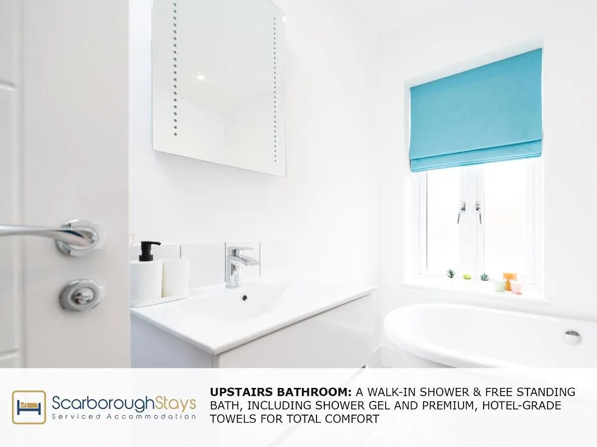 Scarborough Stays - Trafalgar Lodge - 4 Bedroomed House - Free Parking